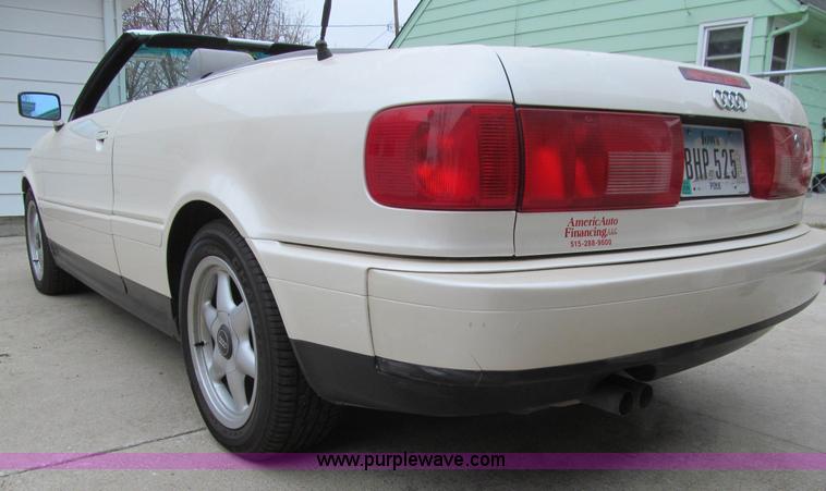 image for item J3319 1997 Audi Cabriolet CV convertible