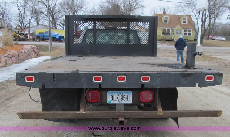 image for item J3323 1997 Chevrolet 3500 flatbed pickup truck