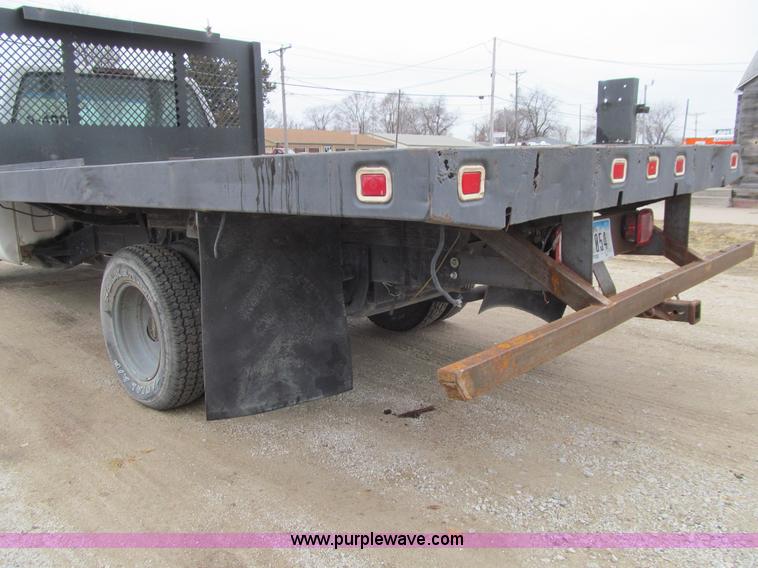 image for item J3323 1997 Chevrolet 3500 flatbed pickup truck