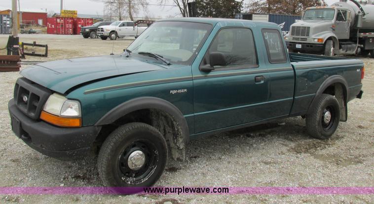 image for item K2011 1998 Ford Ranger SuperCab pickup truck