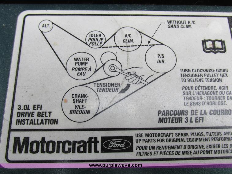 image for item K2011 1998 Ford Ranger SuperCab pickup truck