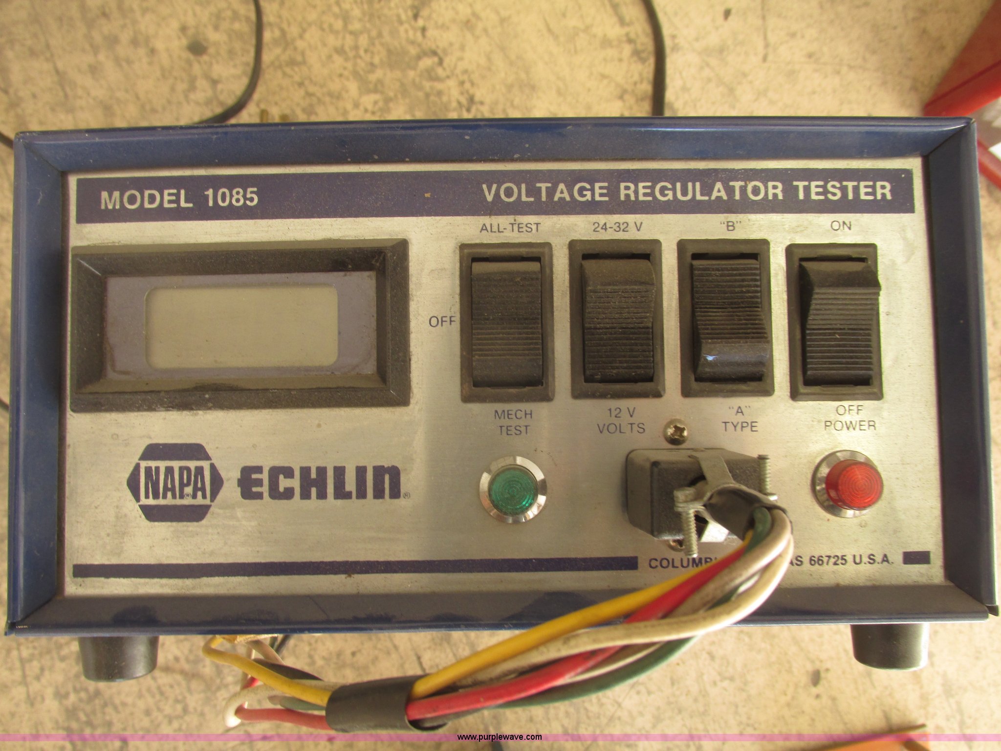 Alternator tester and voltage regulator in Lincoln, NE Item AV9227