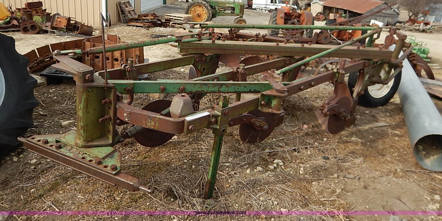 John Deere 145 three bottom plow in Leonardville, KS Item BC9793 sold