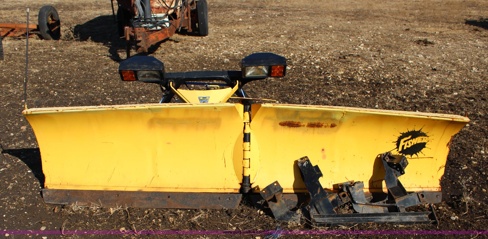 Fisher Storm Guard snow plow in Cedar Point, KS Item L6550 sold