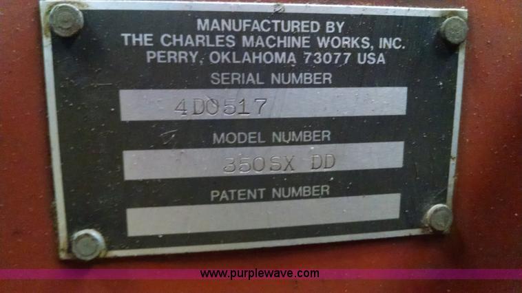 image for item AV9987 Ditch Witch 350SX cable plow