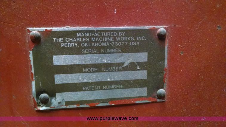 image for item AV9993 Ditch Witch 350SX cable plow