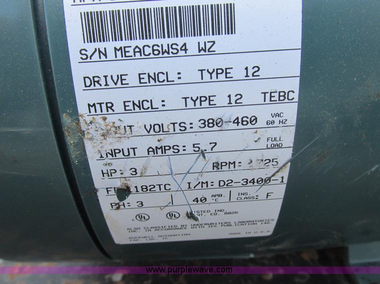 image for item AW9748 Reliance VSM500 electric motor