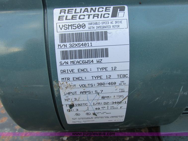 image for item AW9748 Reliance VSM500 electric motor