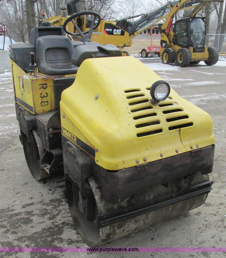 image for item AW9788 Wacker RD11 vibratory double drum roller