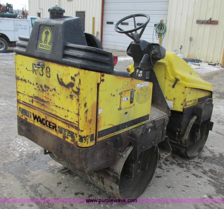 image for item AW9788 Wacker RD11 vibratory double drum roller
