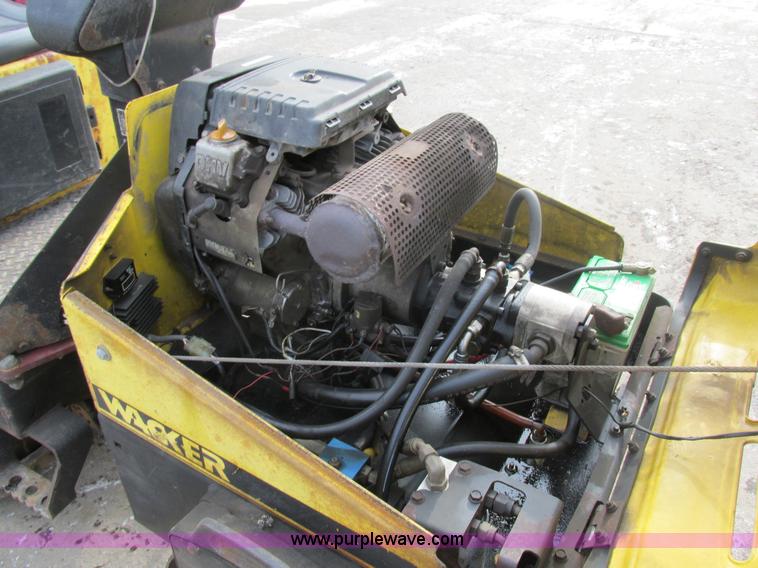 image for item AW9788 Wacker RD11 vibratory double drum roller