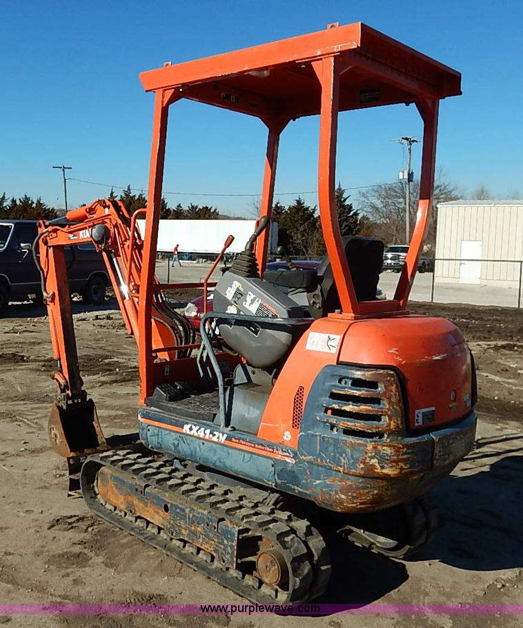 image for item BC9848 Kubota KX41-2V compact excavator