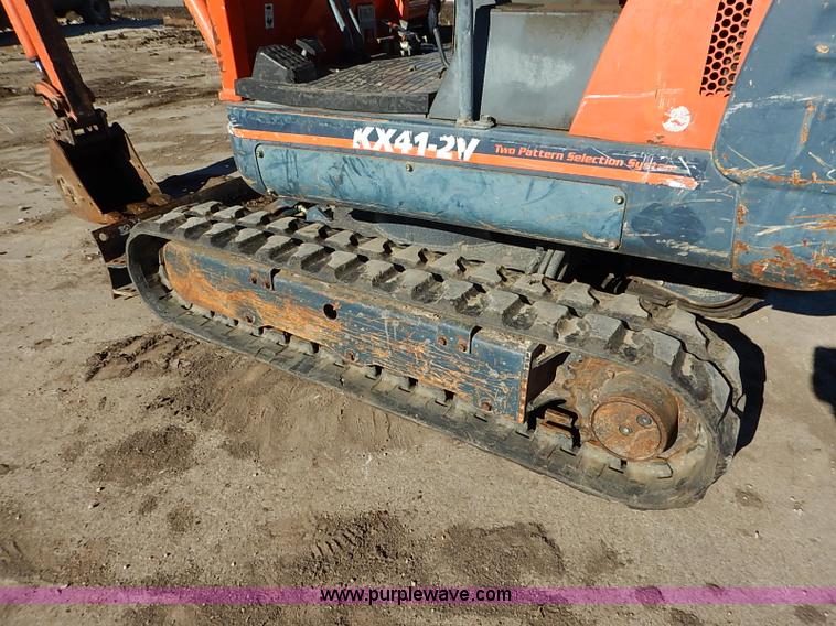 image for item BC9848 Kubota KX41-2V compact excavator