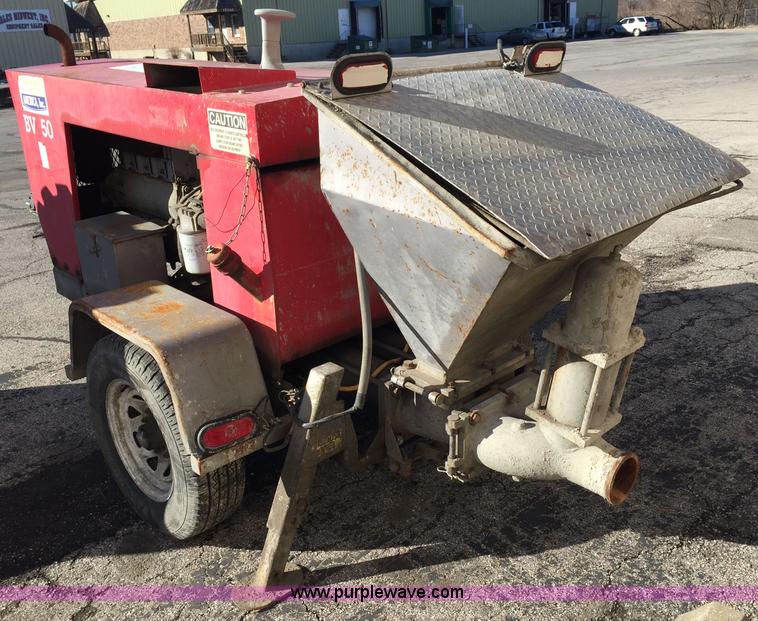 image for item D1384 Transcrete BV50 concrete pump