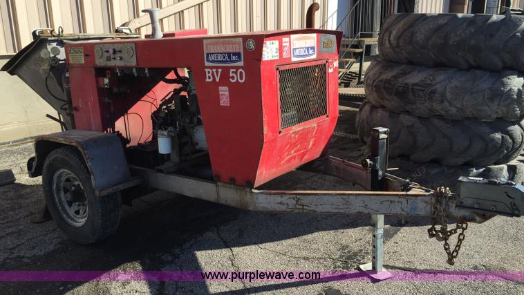 image for item D1384 Transcrete BV50 concrete pump