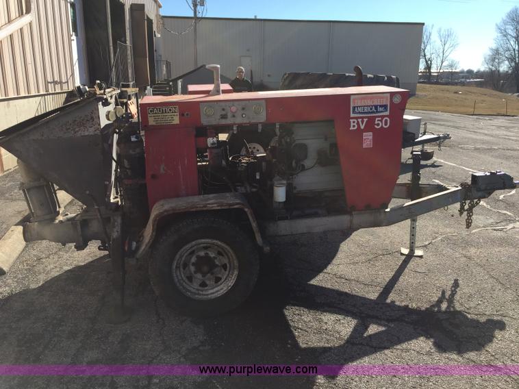 image for item D1384 Transcrete BV50 concrete pump