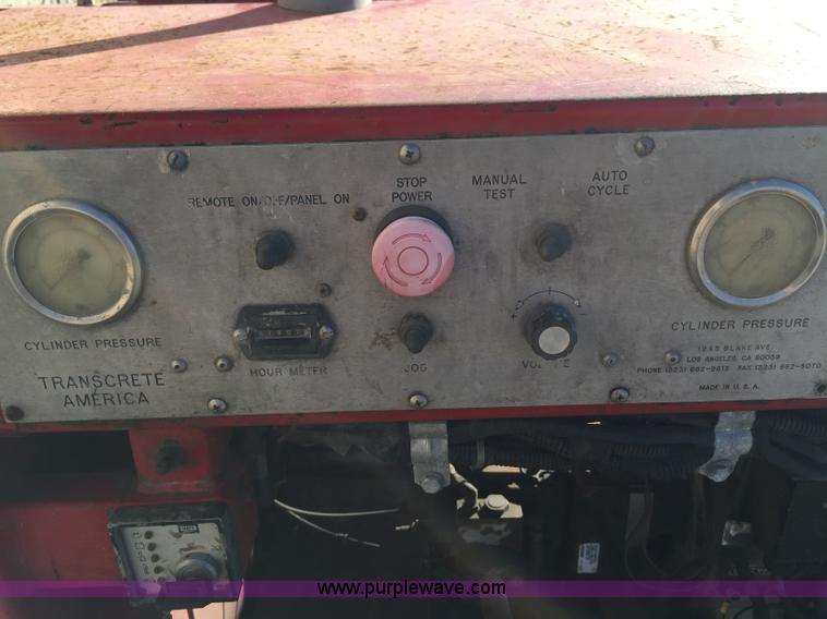 image for item D1384 Transcrete BV50 concrete pump