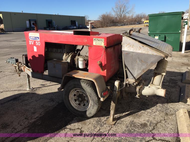 image for item D1384 Transcrete BV50 concrete pump
