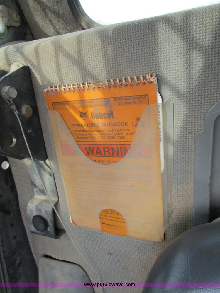 image for item D2272 2003 Bobcat T250 skid steer