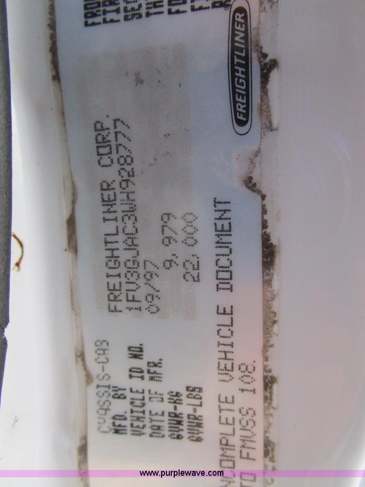 image for item D2273 1998 Freightliner FL60 service truck