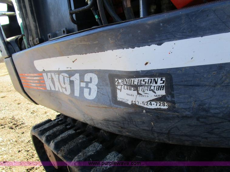 image for item D2277 2002 Kubota KX91-3 mini excavator