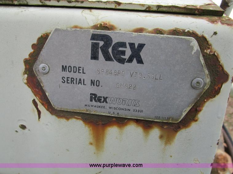 image for item D2281 Rex SP848PD vibrating pad foot roller