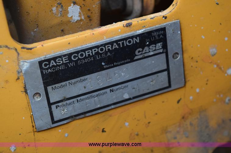image for item E6124 1997 Case 1845C skid steer