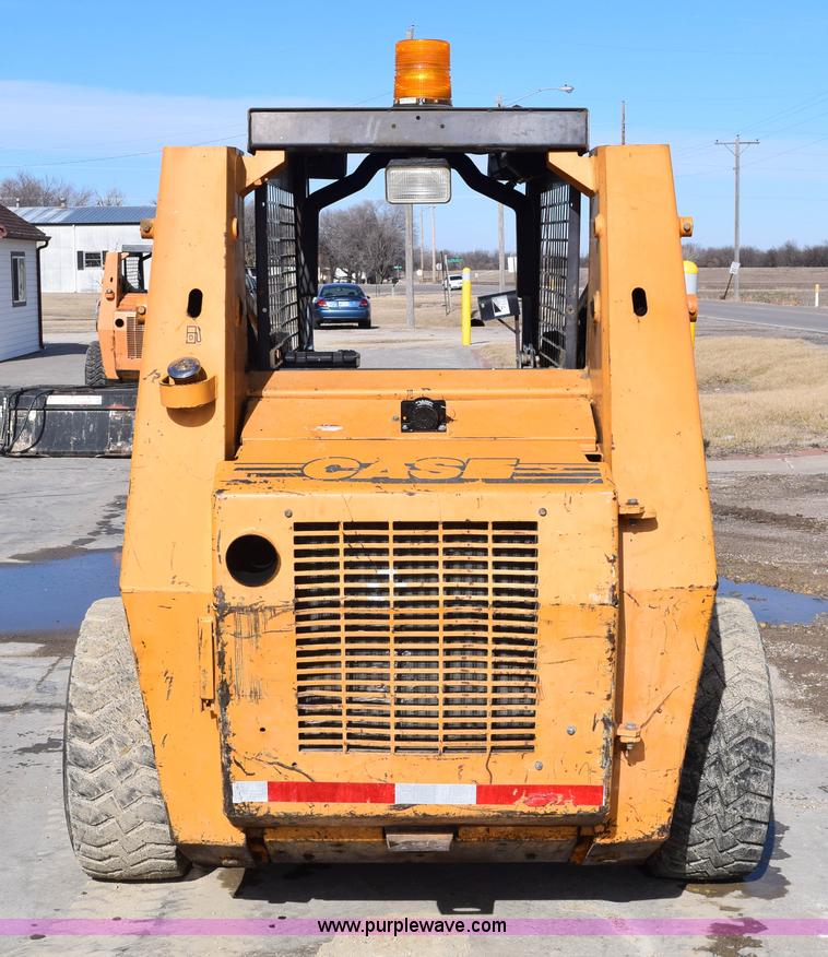 image for item E6125 1996 Case 1845C skid steer