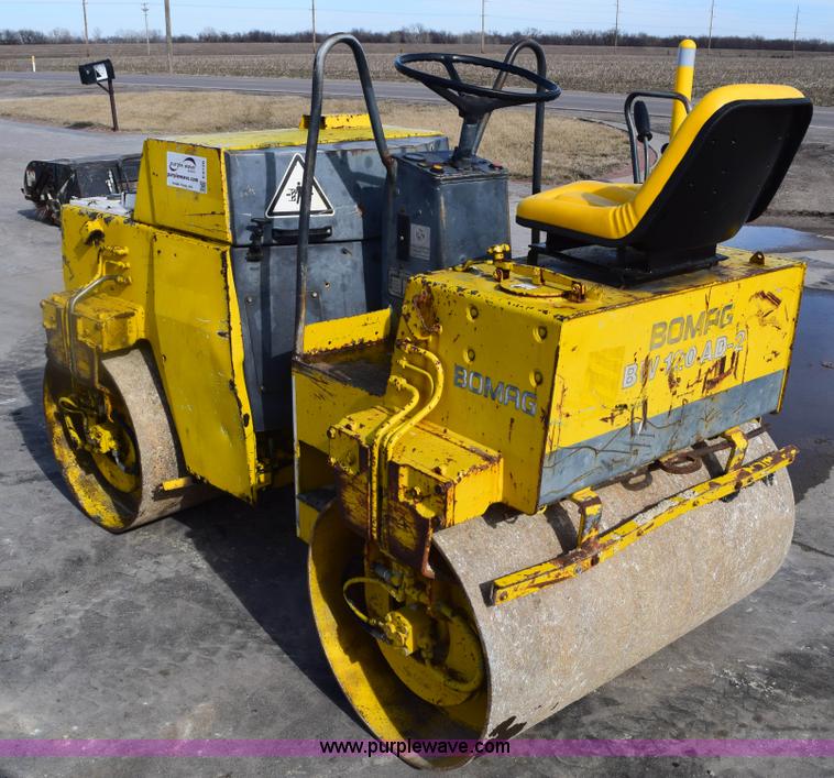 image for item E6126 1990 Bomag BW-120-AD-2 articulated vibratory drum roller