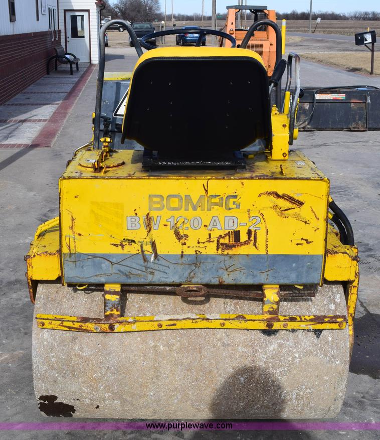 image for item E6126 1990 Bomag BW-120-AD-2 articulated vibratory drum roller