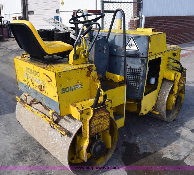 image for item E6126 1990 Bomag BW-120-AD-2 articulated vibratory drum roller