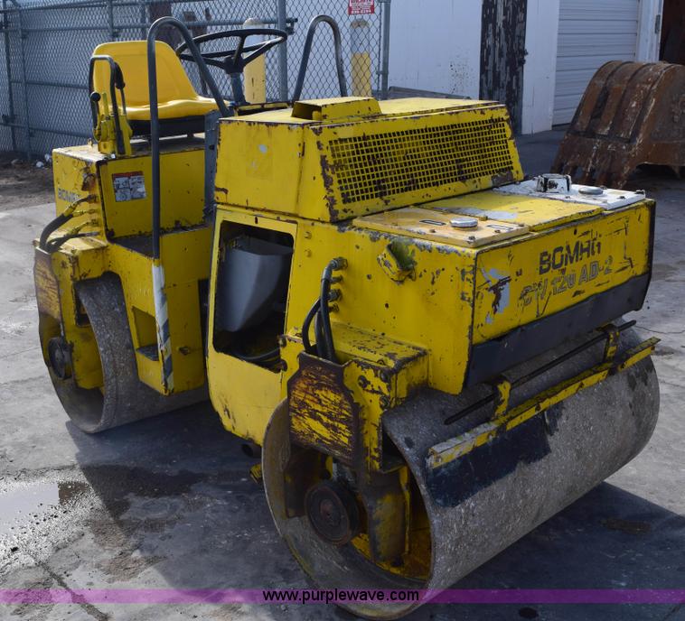 image for item E6126 1990 Bomag BW-120-AD-2 articulated vibratory drum roller