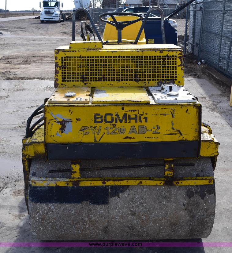 image for item E6126 1990 Bomag BW-120-AD-2 articulated vibratory drum roller