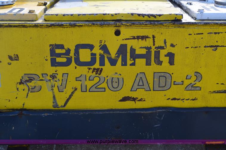 image for item E6126 1990 Bomag BW-120-AD-2 articulated vibratory drum roller