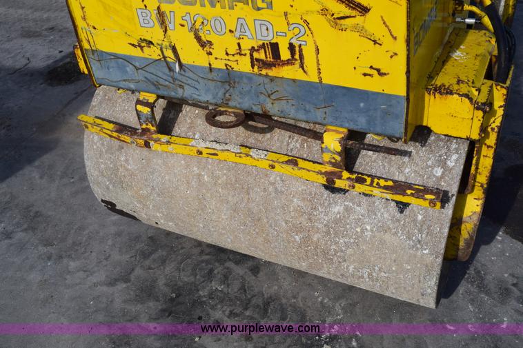 image for item E6126 1990 Bomag BW-120-AD-2 articulated vibratory drum roller