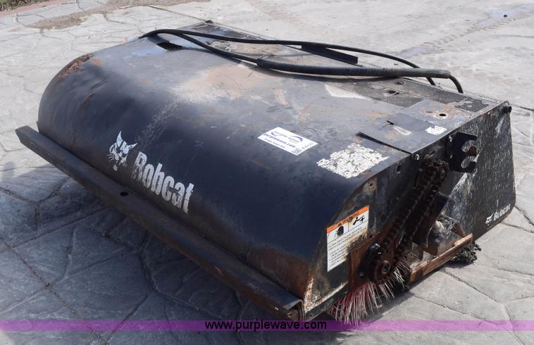 image for item E6127 Bobcat Sweeper 72 skid steer attachment