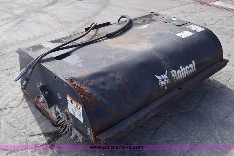 image for item E6127 Bobcat Sweeper 72 skid steer attachment