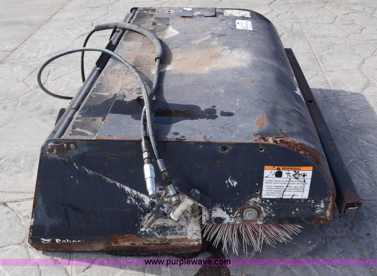 image for item E6127 Bobcat Sweeper 72 skid steer attachment