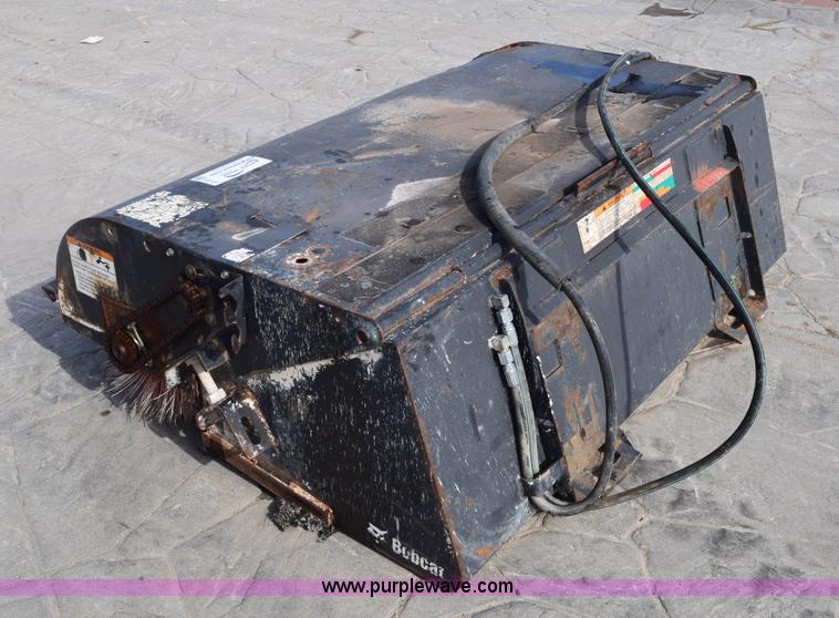 image for item E6127 Bobcat Sweeper 72 skid steer attachment