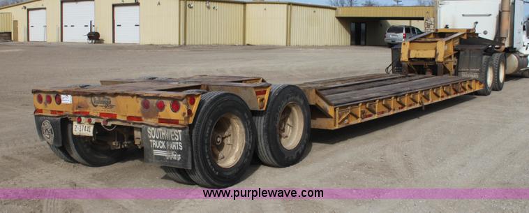 image for item F3455 1995 Witzo Challenger RG-3 lowboy trailer