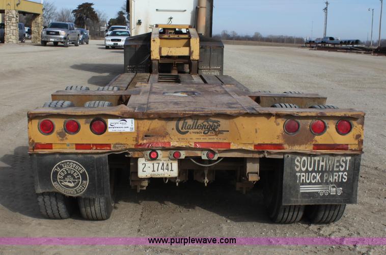 image for item F3455 1995 Witzo Challenger RG-3 lowboy trailer