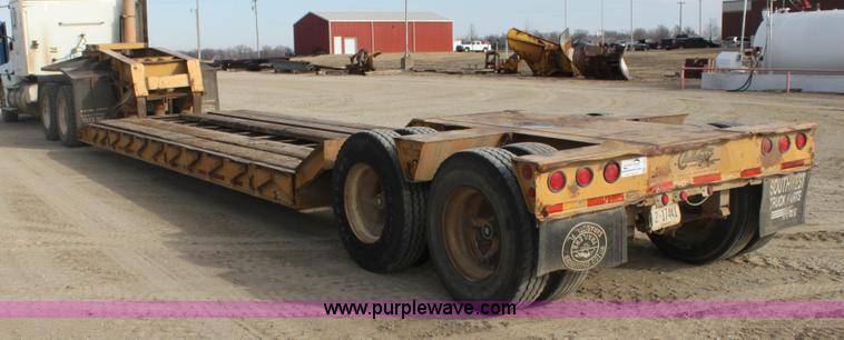 image for item F3455 1995 Witzo Challenger RG-3 lowboy trailer