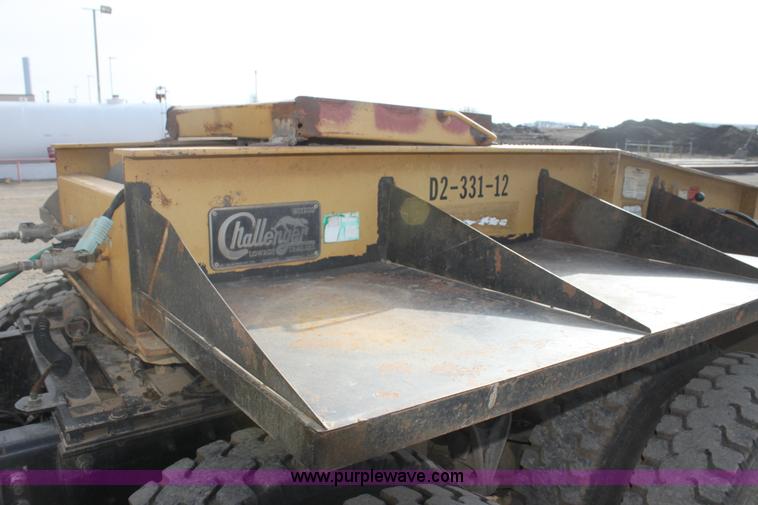 image for item F3455 1995 Witzo Challenger RG-3 lowboy trailer