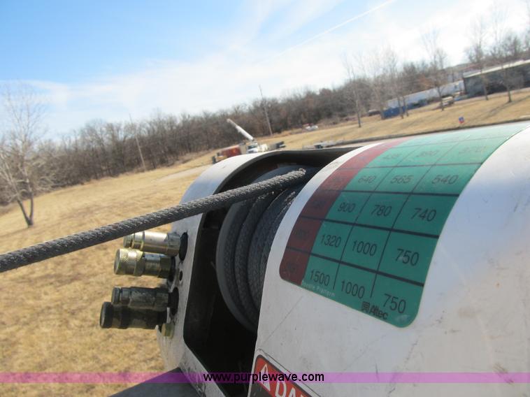 image for item F8898 2000 Ford F750 Material Handler 55' bucket truck