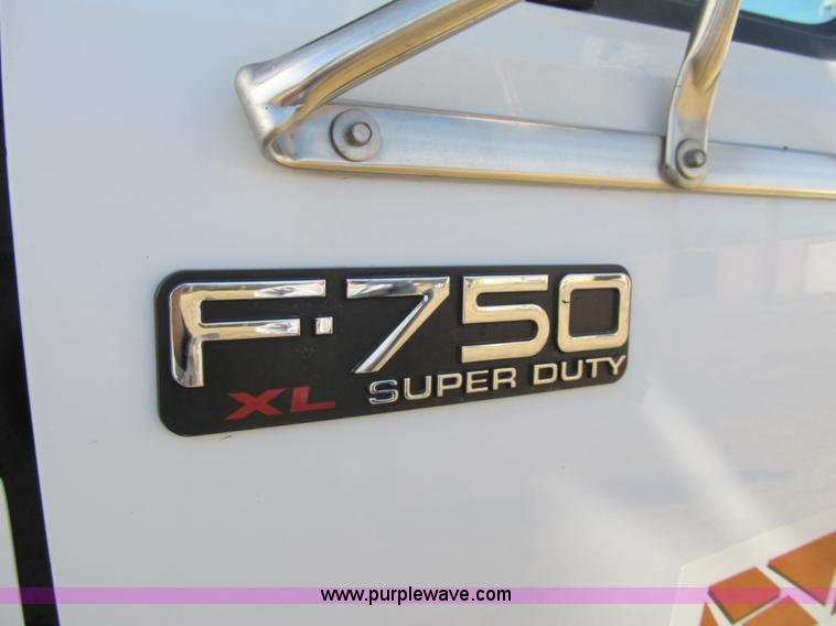 image for item F8898 2000 Ford F750 Material Handler 55' bucket truck