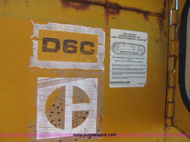 image for item F8899 1973 Caterpillar D6C dozer
