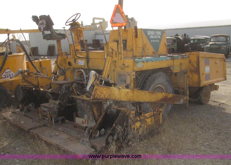 image for item G9795 1978 Blaw Knox PF115 paver