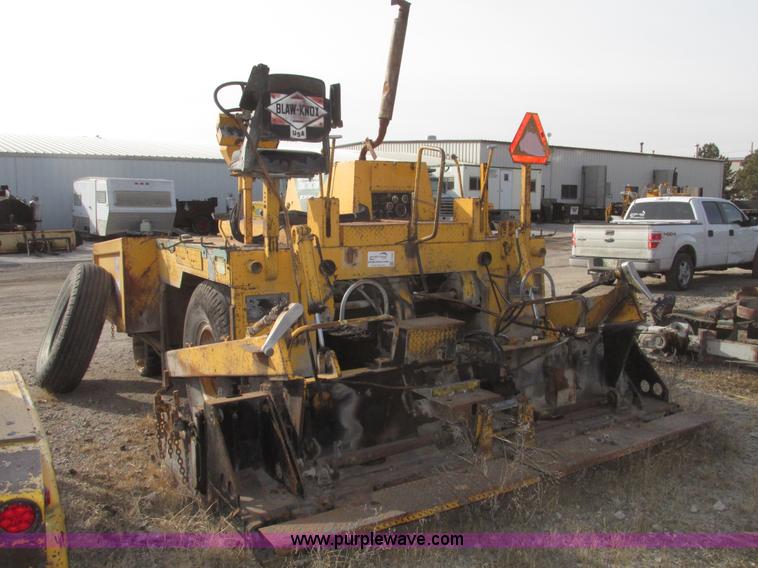 image for item G9795 1978 Blaw Knox PF115 paver