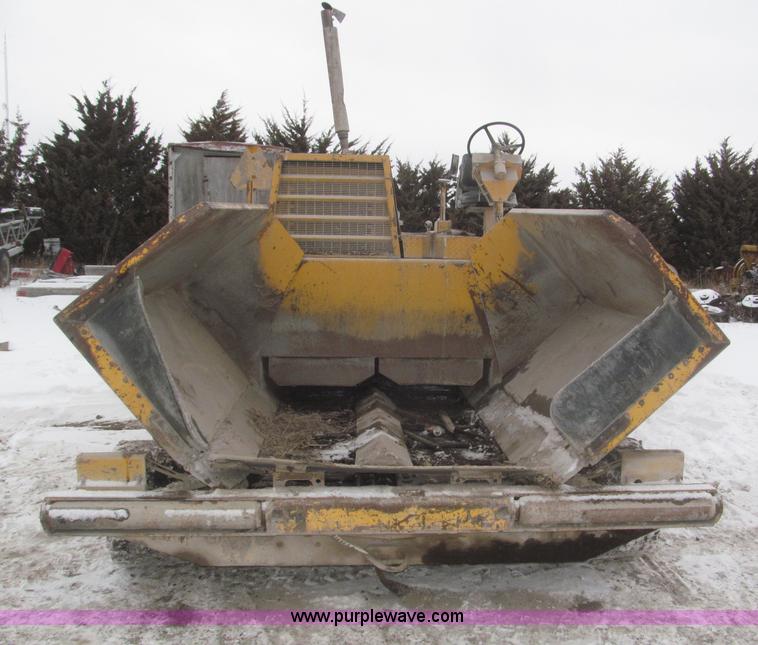 image for item G9795 1978 Blaw Knox PF115 paver