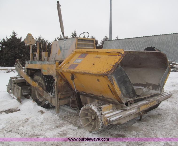 image for item G9795 1978 Blaw Knox PF115 paver